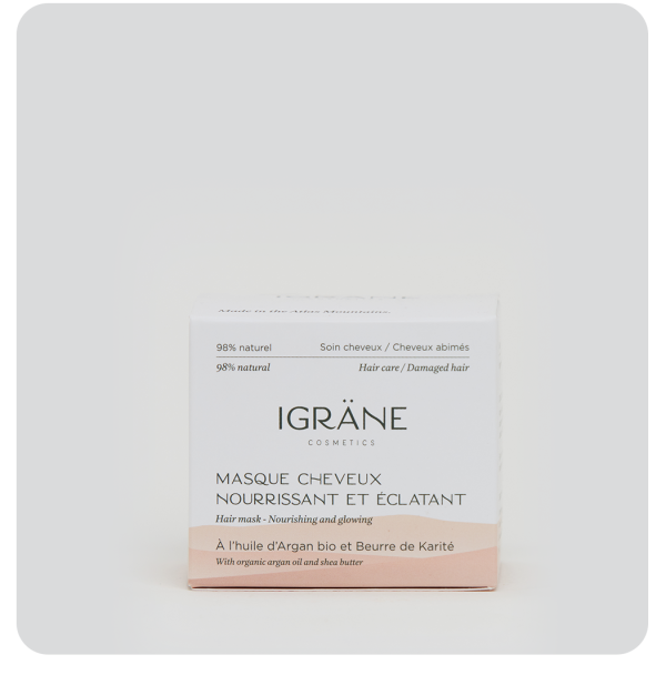 Packaging masque cheveux